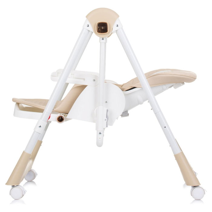 Scaun de masa Chipolino Milk Shake 2 in 1, Beige 6 luni [7]