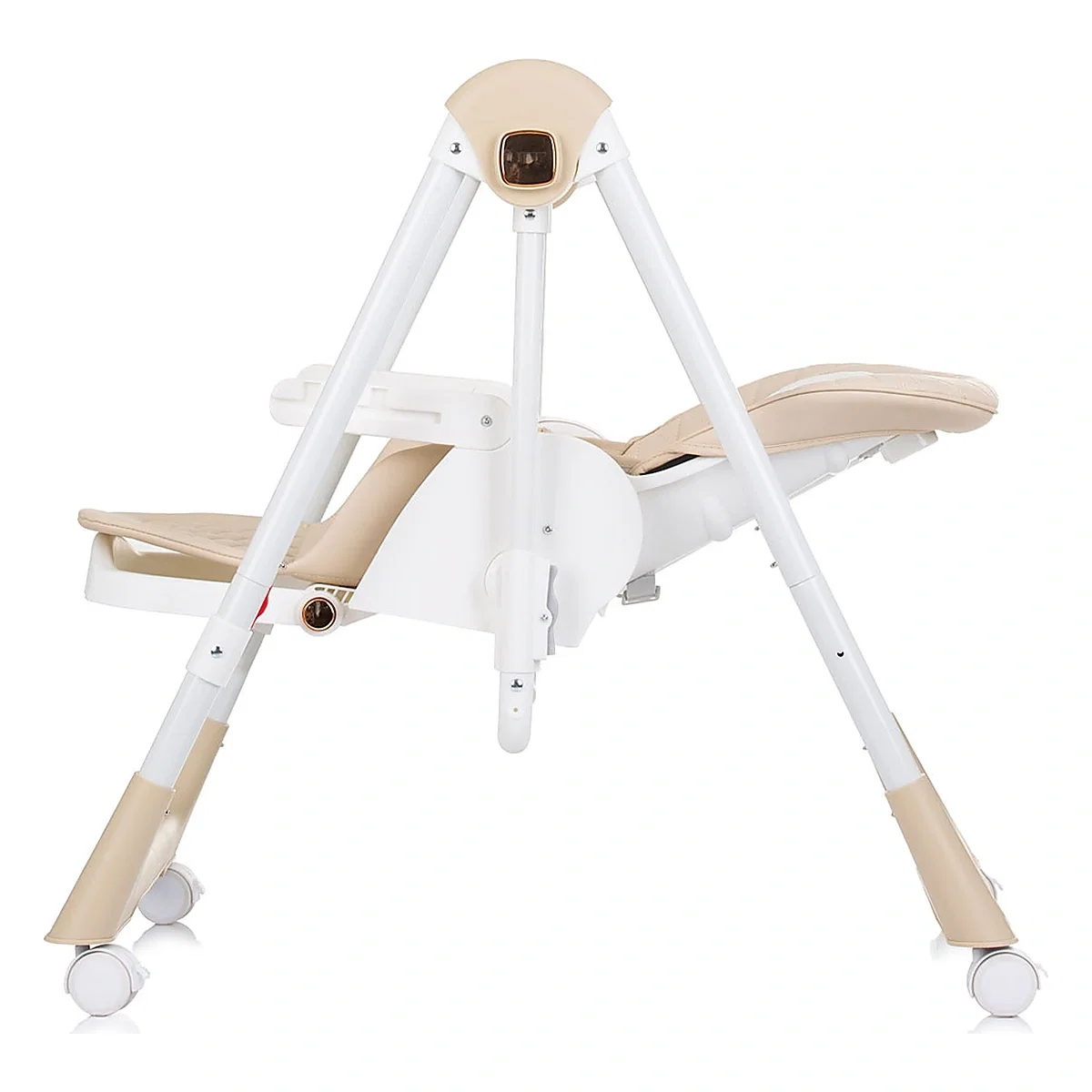 Scaun de masa Chipolino Milk Shake 2 in 1, Beige 6 luni [7]
