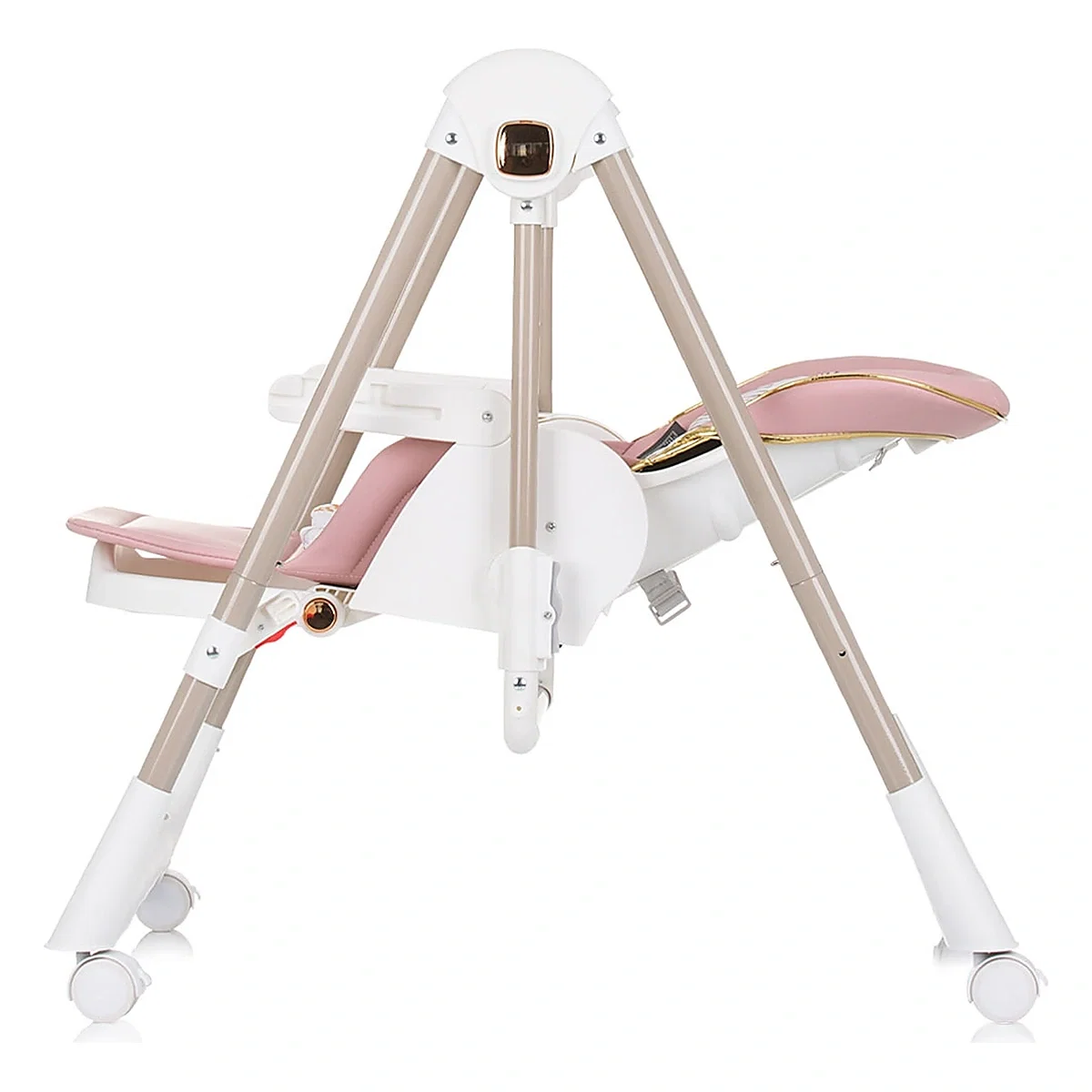 Scaun de masa Chipolino Milk Shake 2 in 1, Flamingo 6 luni [7]