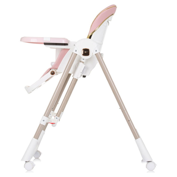 Scaun de masa Chipolino Milk Shake 2 in 1, Flamingo 6 luni [4]