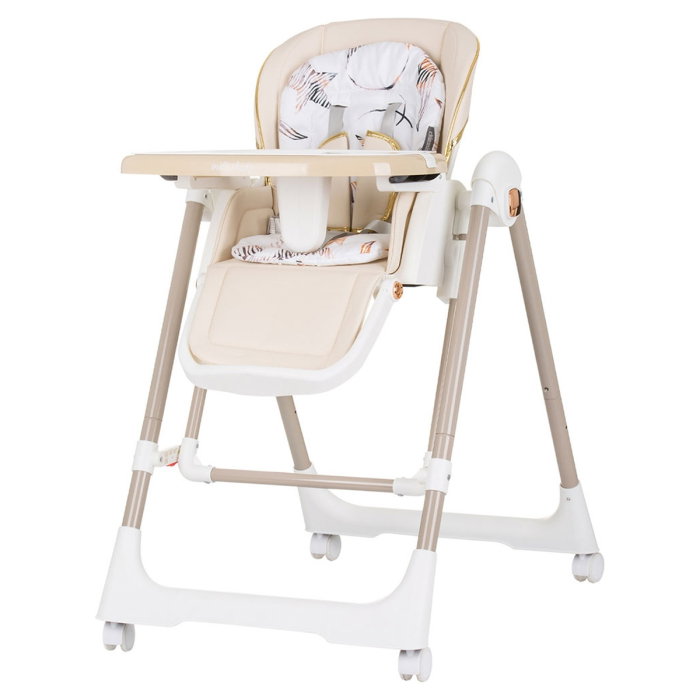 Scaun de masa Chipolino Milk Shake 2 in 1, Macadamia 6 luni [1]