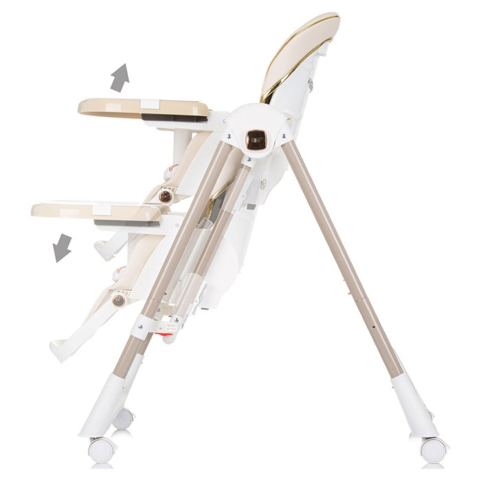 Scaun de masa Chipolino Milk Shake 2 in 1, Macadamia 6 luni [5]