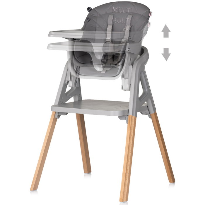 Scaun de masa Chipolino Multi 4 in 1 charcoal [4]