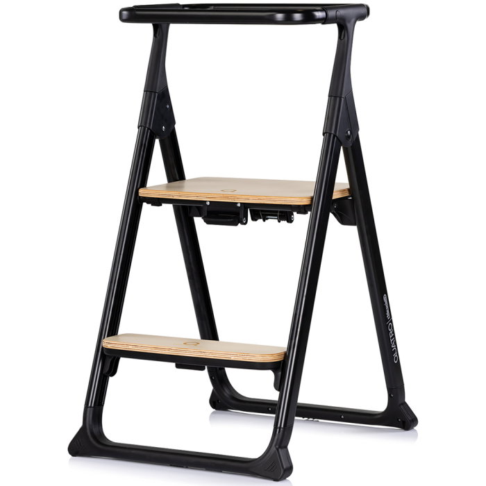 Scaun de masa Chipolino Quatro 4 in 1 (scaun de masa, balansoar, turn de invatare, scaun adulti), Charcoal [6]