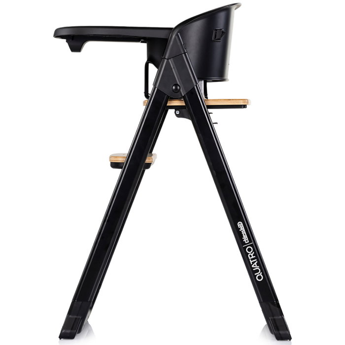 Scaun de masa Chipolino Quatro 4 in 1 (scaun de masa, balansoar, turn de invatare, scaun adulti), Charcoal [5]