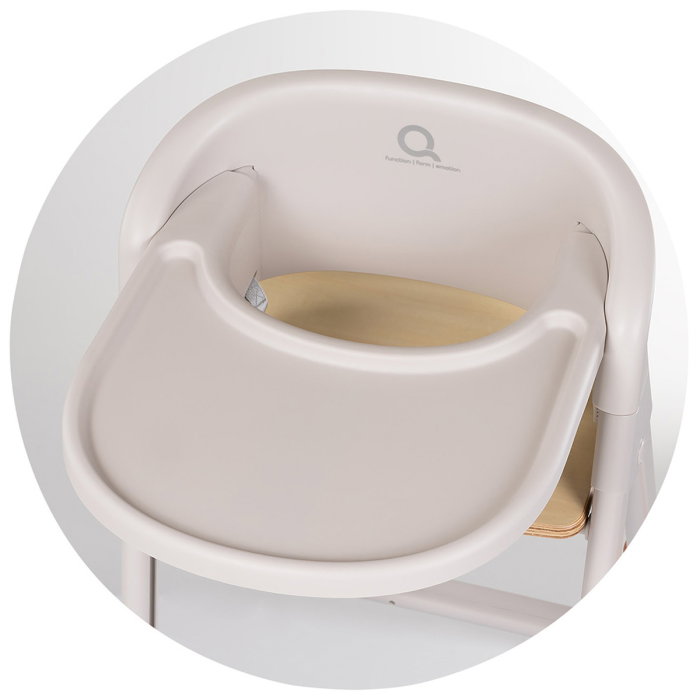 Scaun de masa Chipolino Quatro 4 in 1 (scaun de masa, balansoar, turn de invatare, scaun adulti), Cashmere [12]