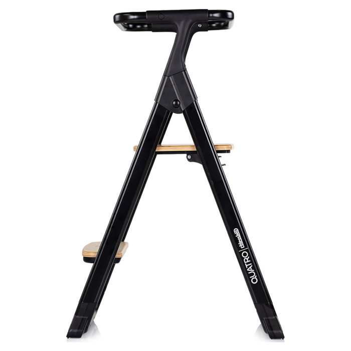 Scaun de masa Chipolino Quatro 4 in 1 (scaun de masa, balansoar, turn de invatare, scaun adulti), Charcoal [7]
