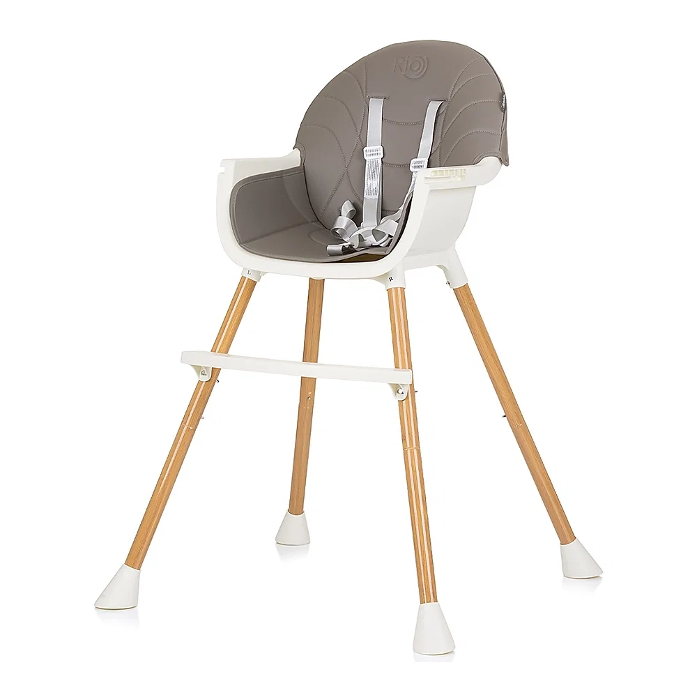 Scaun de masa Chipolino Rio 2 in 1 graphite 6 luni [2]