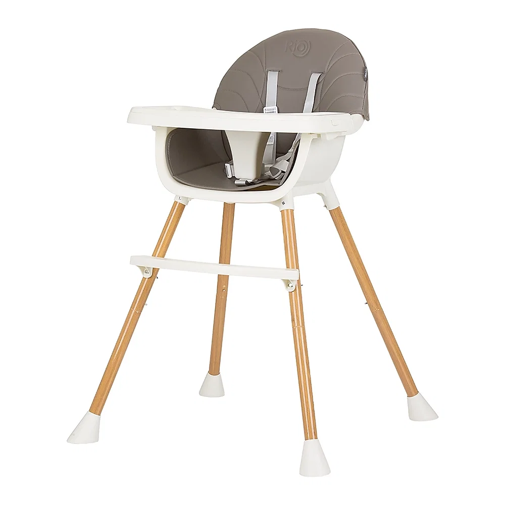 Scaun de masa Chipolino Rio 2 in 1 graphite 6 luni [1]
