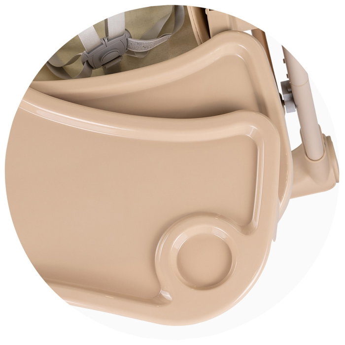 Scaun de masa Chipolino Super Chef 2 in 1, Tiramisu 6 luni [9]