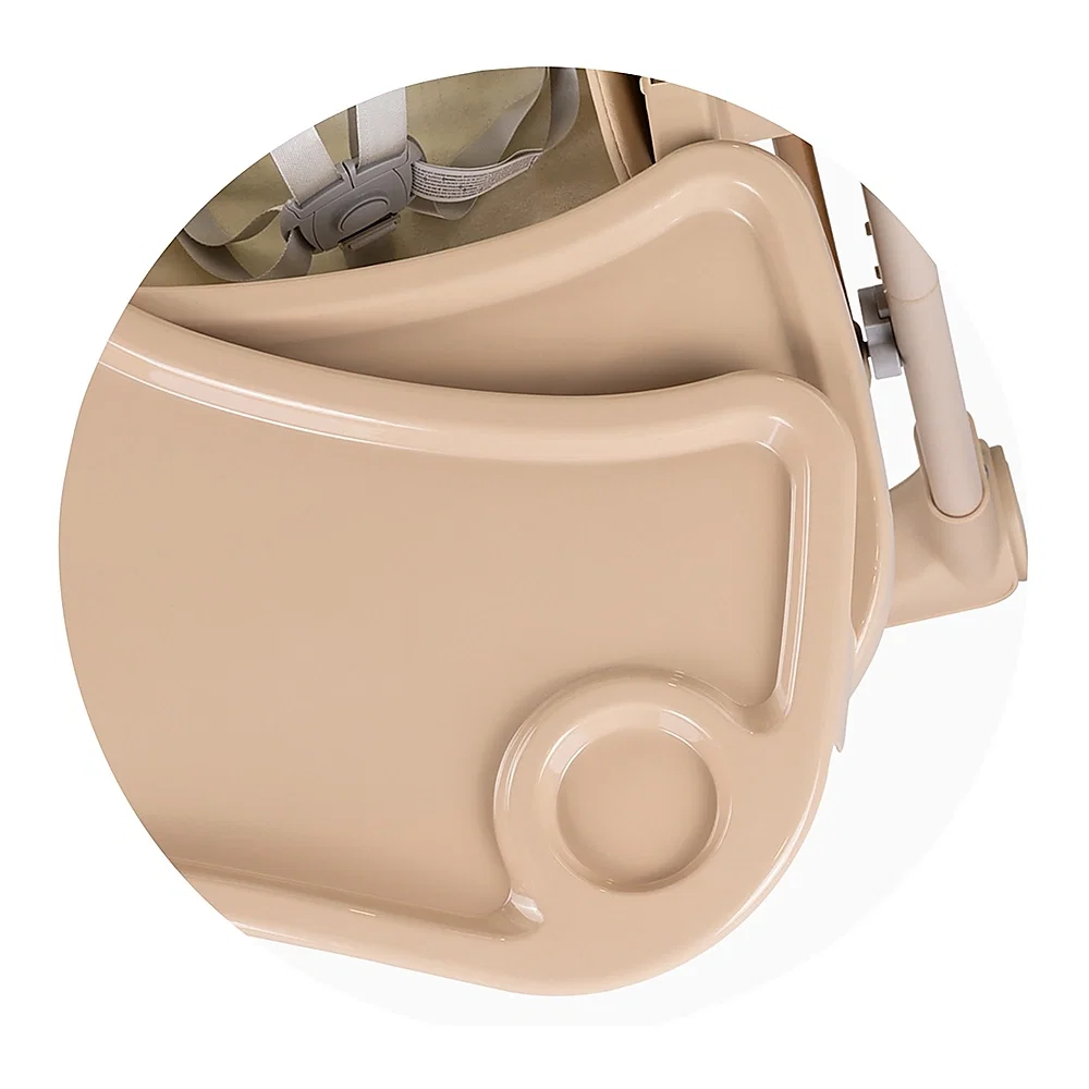 Scaun de masa Chipolino Super Chef 2 in 1, Tiramisu 6 luni [9]