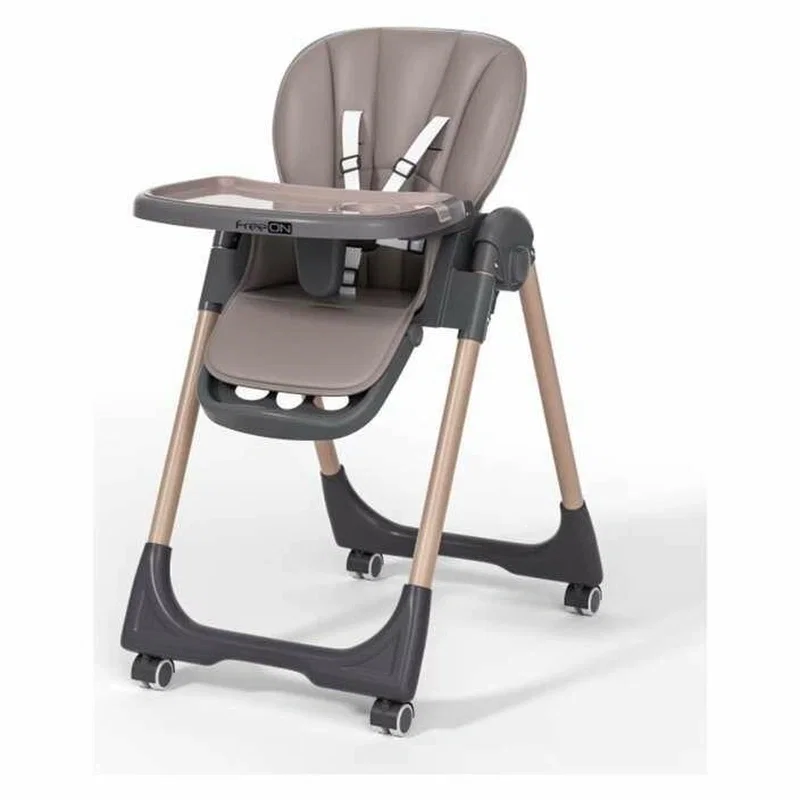 Scaun de masa, FreeON, Kai, Pana la 15 kg, Reglare spatar in 4 pozitii, 6-36 luni, Coffee [1]