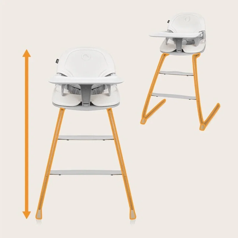 Scaun de masa, Lionelo, Dalia, 2 in 1, Transformabil, Sustine 60 kg, 6 luni+, Gri [25]