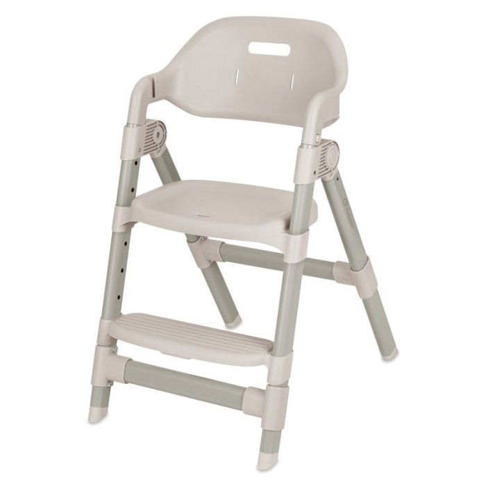Scaun de masa, Lionelo, Matt, 3 in 1, Pliabil, Cu tava detasabila, Cu centuri de siguranta in 5 puncte, Suport pentru picioare si sezut reglabile, Pana la 110 kg, 6 luni - adult, Bej [8]