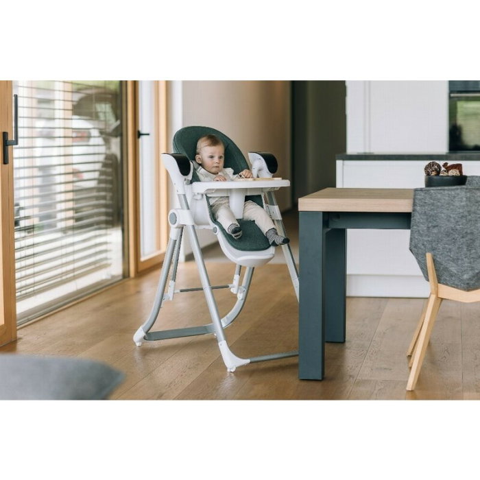Scaun de masa si balansoar, FreeON, Oli Deluxe, 2 in 1, Transformabil, Multifunctional, Cu melodii de leagan, 0 luni+, [15]
