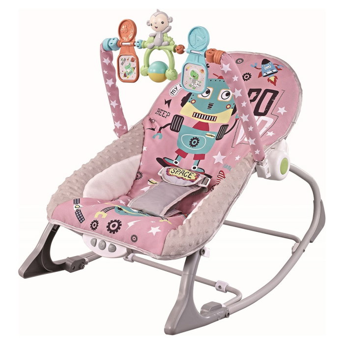 Scaunel balansoar Chipolino Baby Spa, Pink 0 luni [1]
