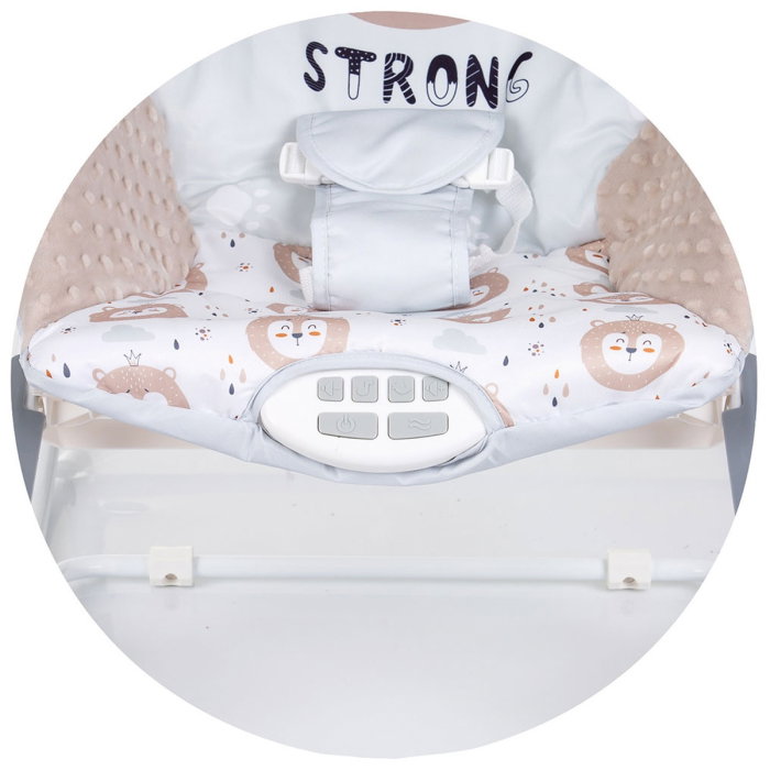 Scaunel balansoar Chipolino Melody beige 6 luni [6]