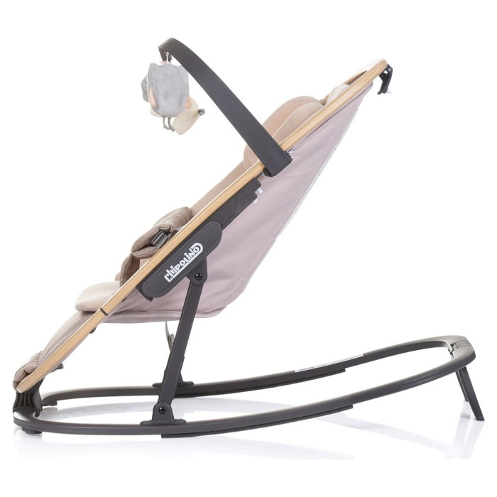 Scaunel balansoar Chipolino Senso biscotta wood 6 luni [4]