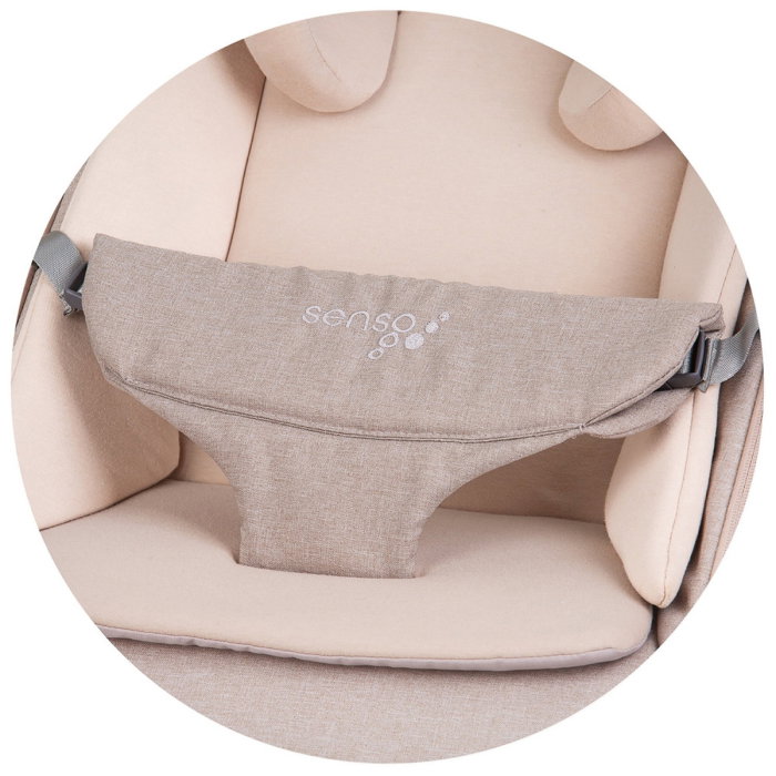 Scaunel balansoar Chipolino Senso biscotta wood 6 luni [7]