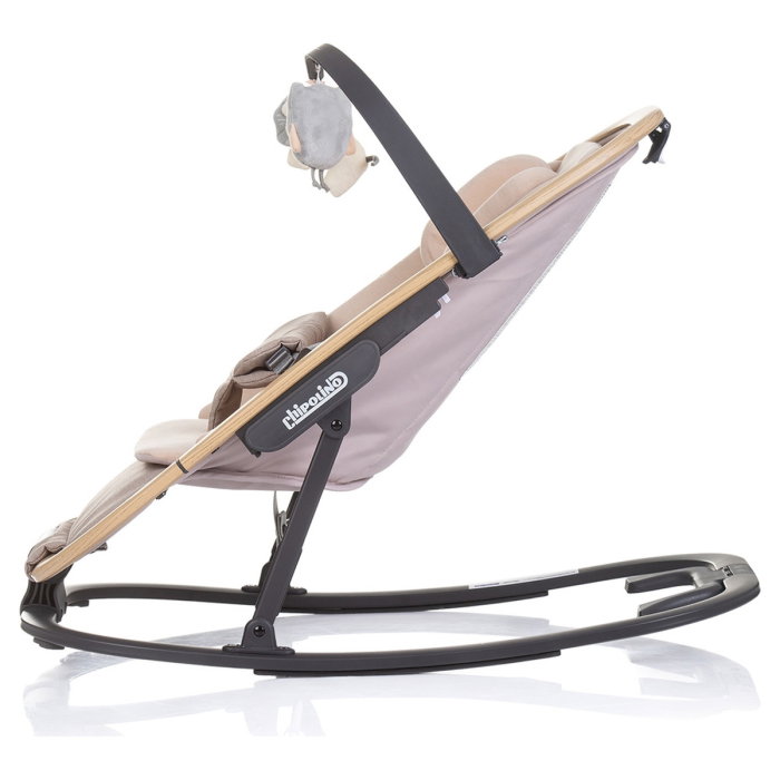 Scaunel balansoar Chipolino Senso biscotta wood 6 luni [2]