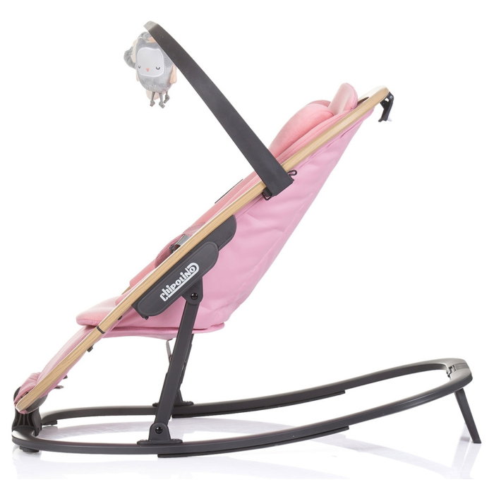 Scaunel balansoar Chipolino Senso pink marshmallow wood [4]