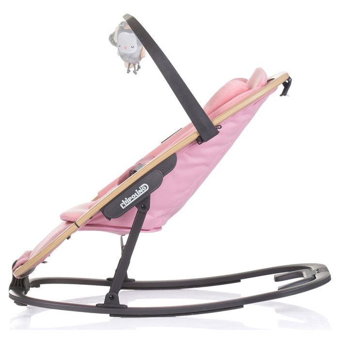 Scaunel balansoar Chipolino Senso pink marshmallow wood [2]