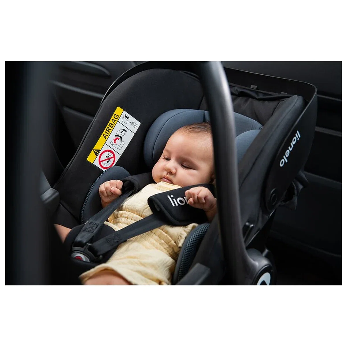 Scoica auto, Lionelo, i-Size Astrid, 0-13 Kg, 40-87 cm, Testat ADAC, Bej [31]