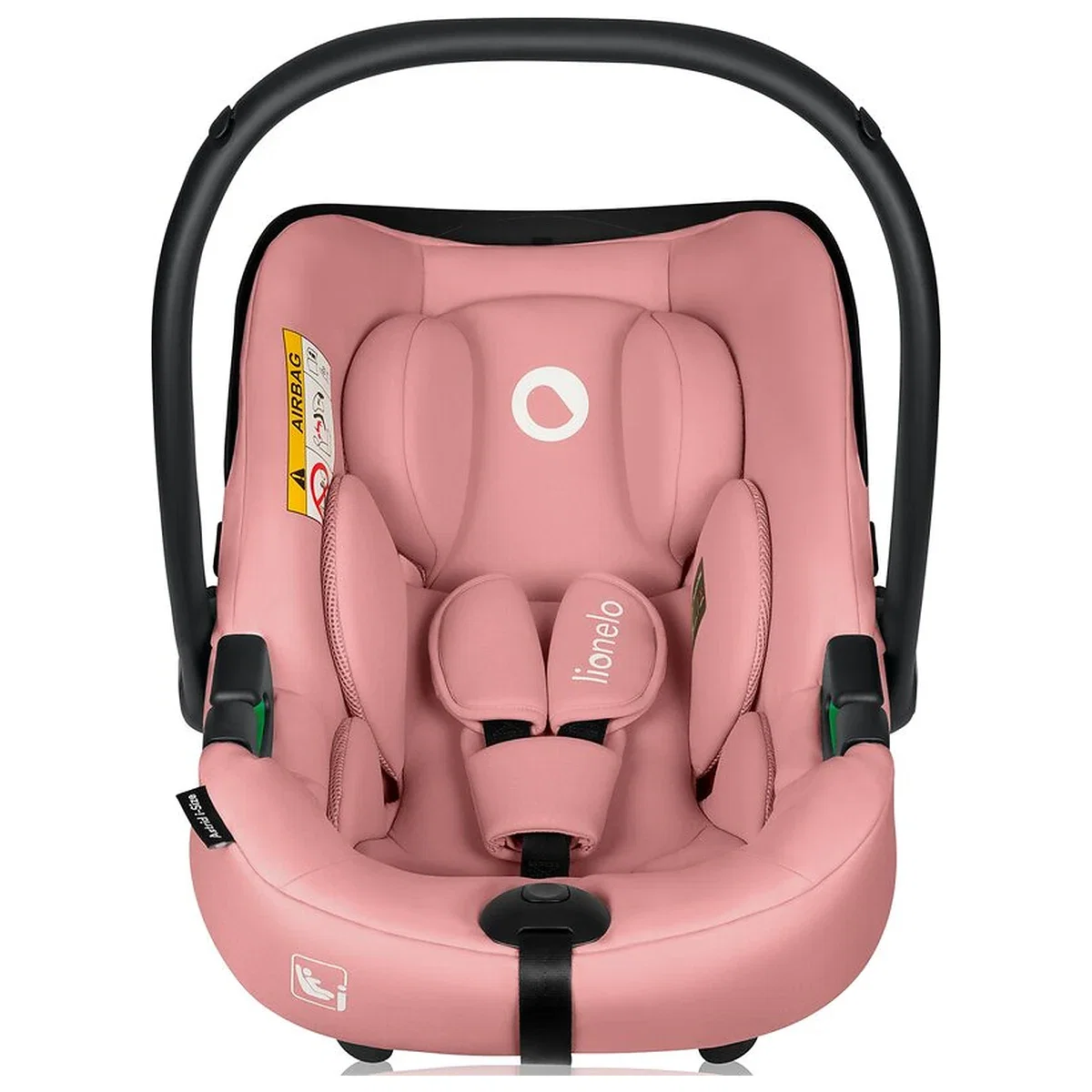 Scoica auto, Lionelo, i-Size Astrid, 0-13 Kg, 40-87 cm, Testat ADAC, Roz [7]