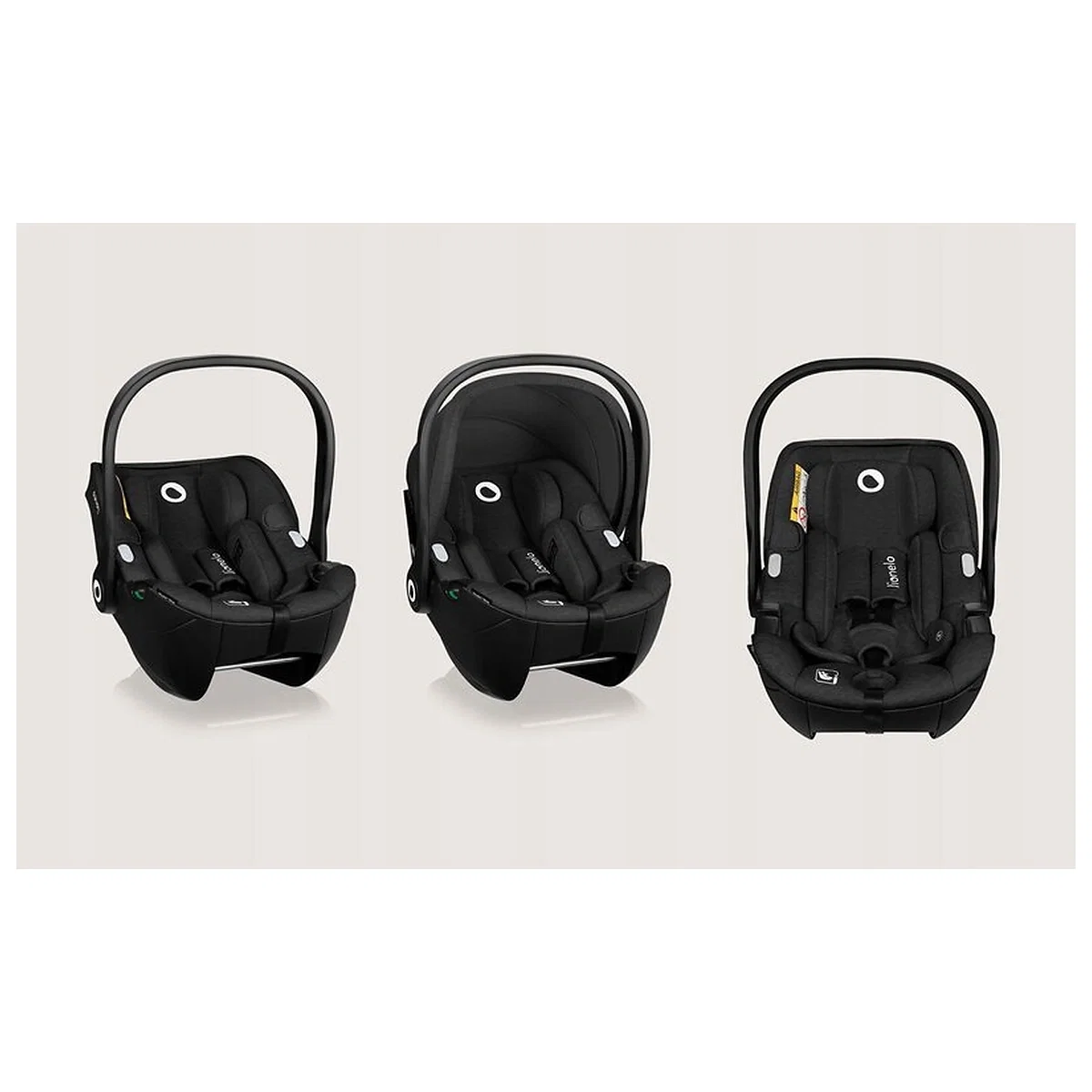 Scoica auto, Lionelo, Moxie, i-Size, 40-87 cm, Tetiera reglabila, intarita cu spuma de memorie, Carcasa ventilata, Din [4]