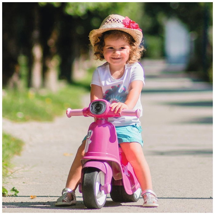 Scooter Ride-On pink Smoby 5 ani [9]