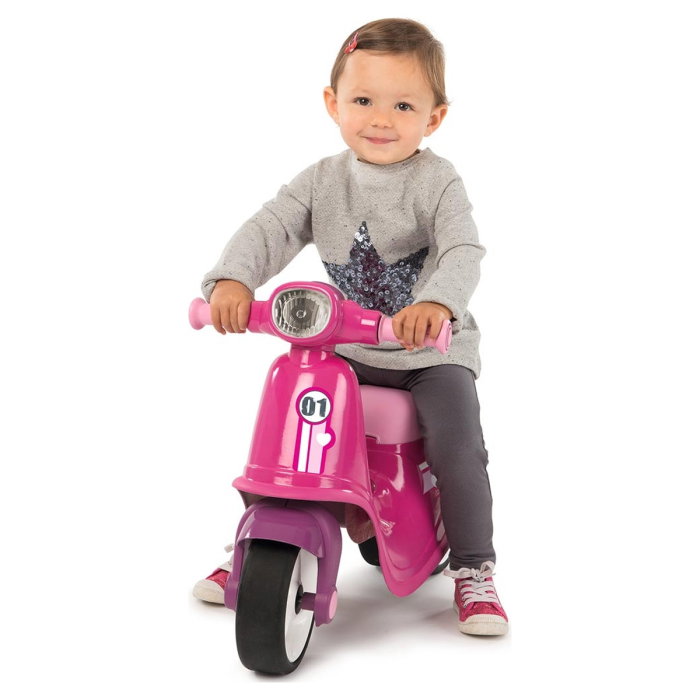 Scooter Ride-On pink Smoby 5 ani [5]