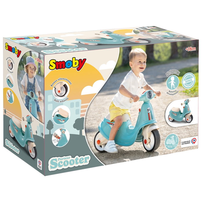 Scuter Smoby Scooter Ride-On albastru 5 ani [13]