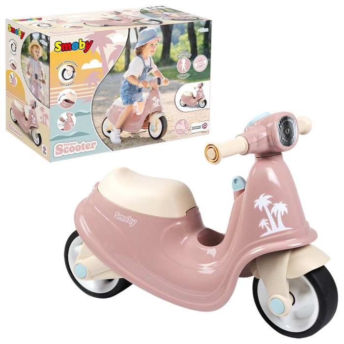 Scuter Smoby Scooter Ride-On roz 5 ani [7]