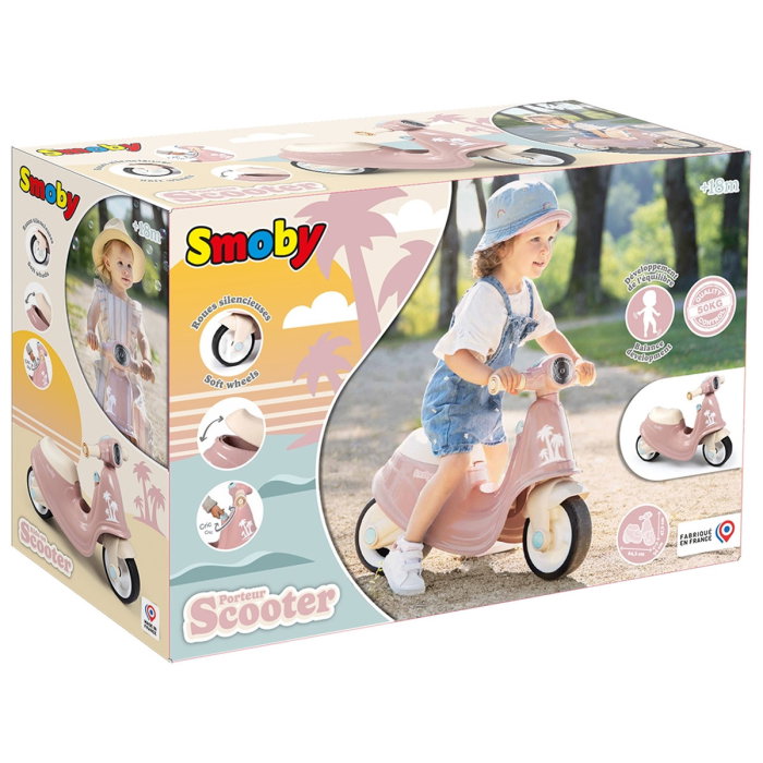 Scuter Smoby Scooter Ride-On roz 5 ani [8]