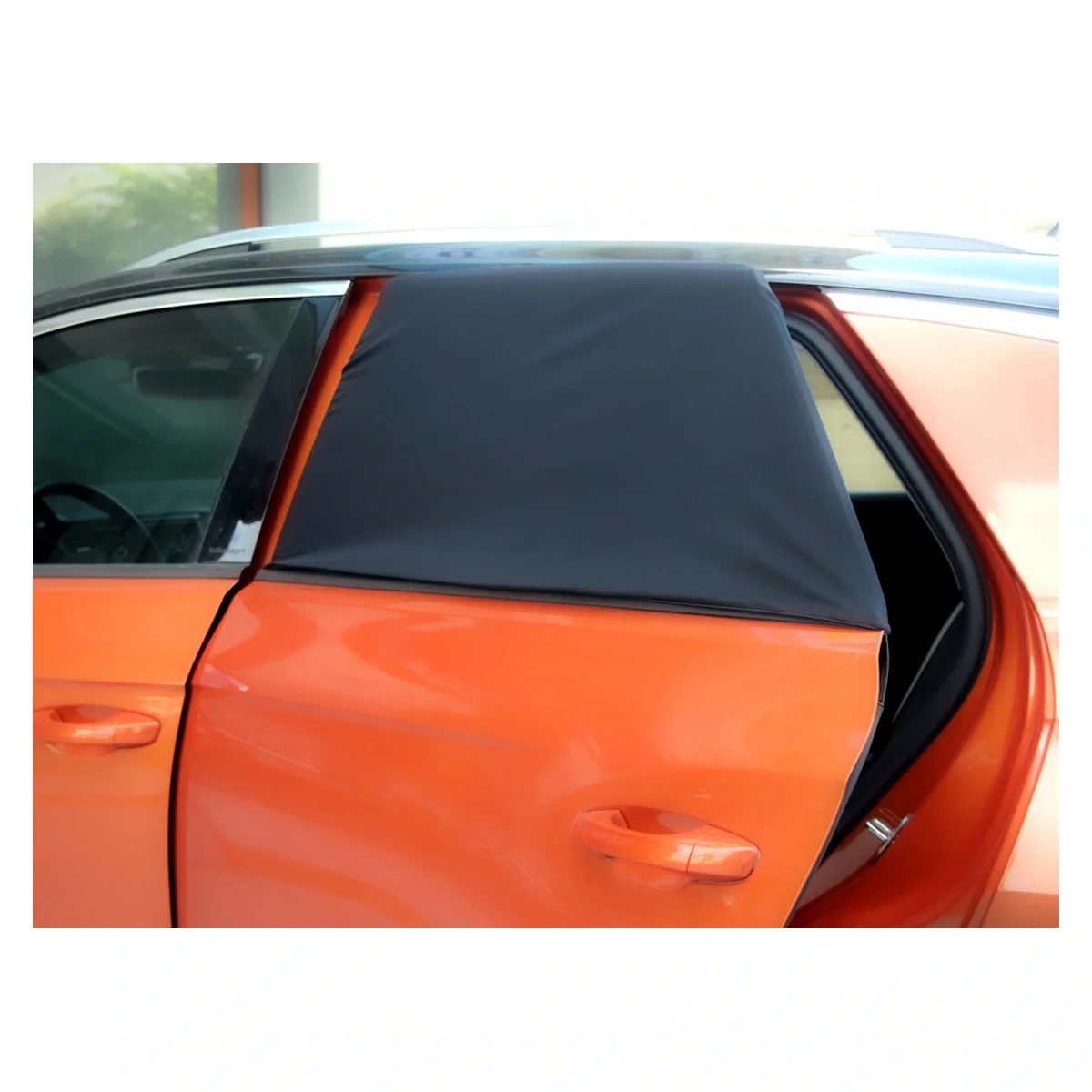 Set 2 bucati parasolar auto BabyJem Sun Shade Cover (Model: 82x50 cm) [6]