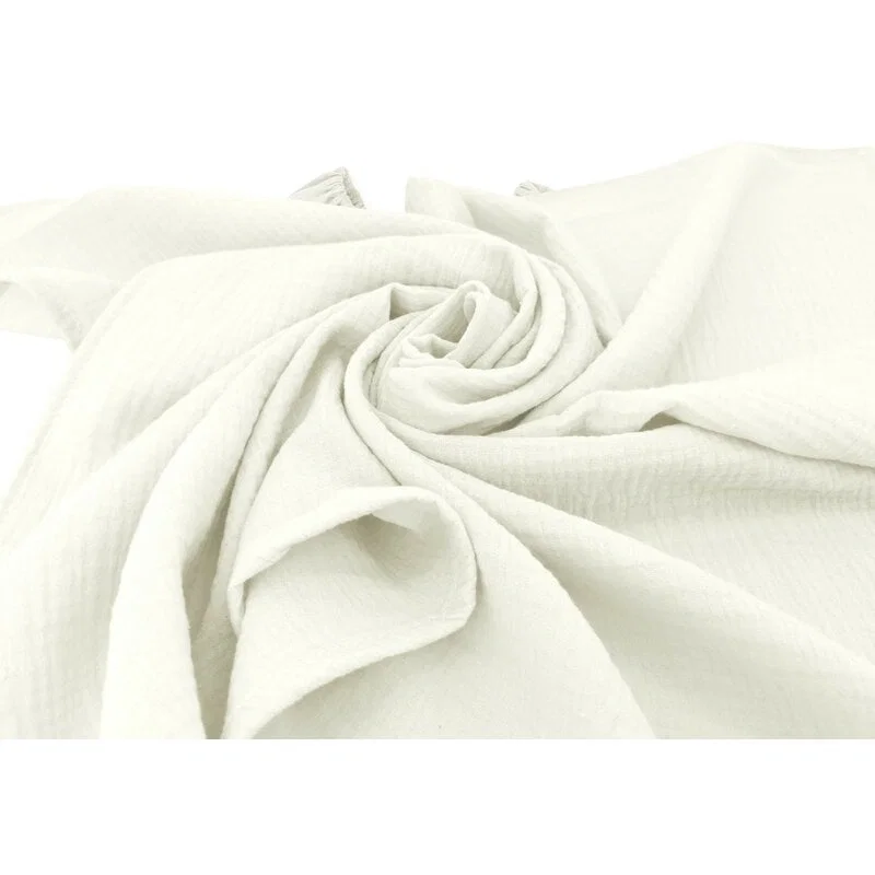 Set 2 museline, MimiNu, Multifunctionale, Din bumbac certificat Oeko Tex Standard 100,80x80 cm, Warm beige and Cream [5]