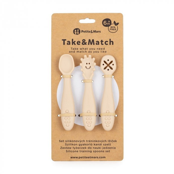 Set 3 lingurite, Diverse forme, Pentru supa, paste, alimente usoare, Dezvolta simturile si abilitatile senzoriale, [2]