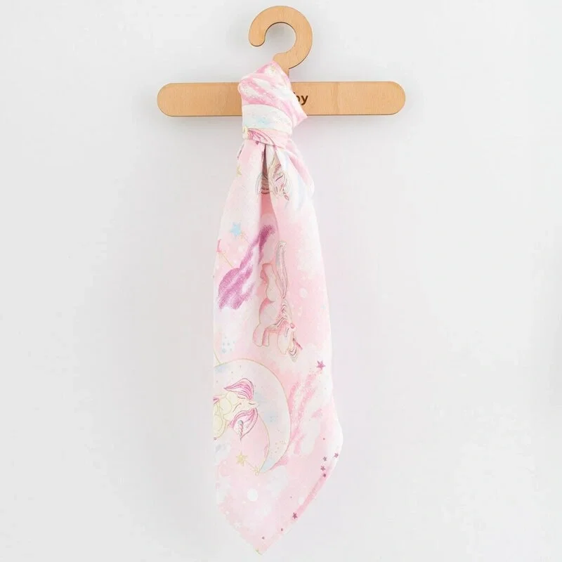 Set 3 scutece, New Baby, Multifunctionale, bumbac 100%, 70x80 cm, Girl 0 luni+ [2]
