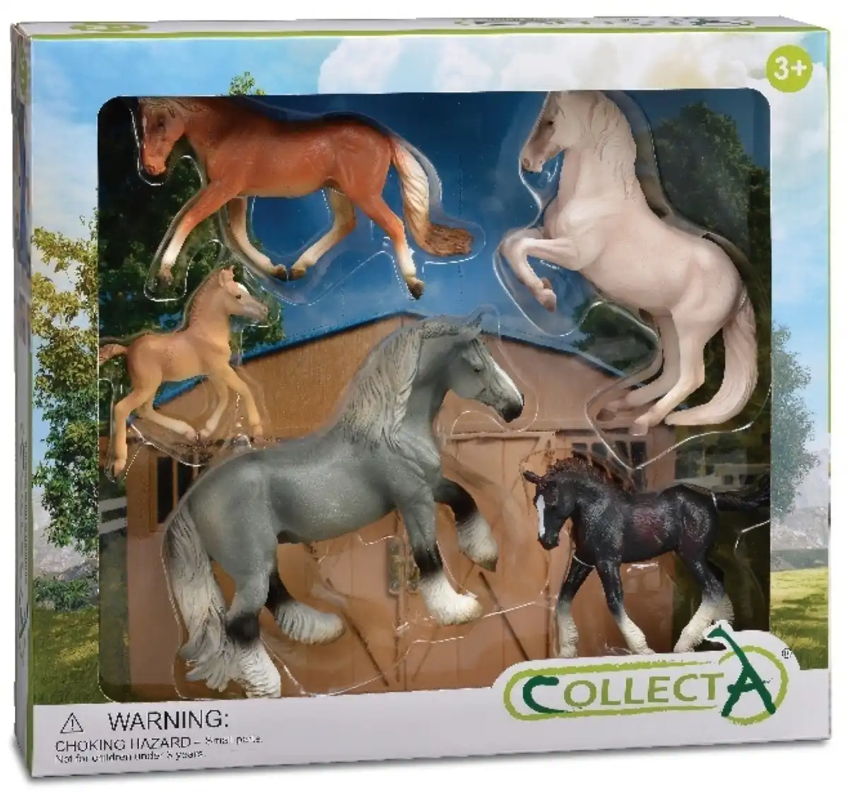 Set 5 figurine viata cailor Collecta [1]