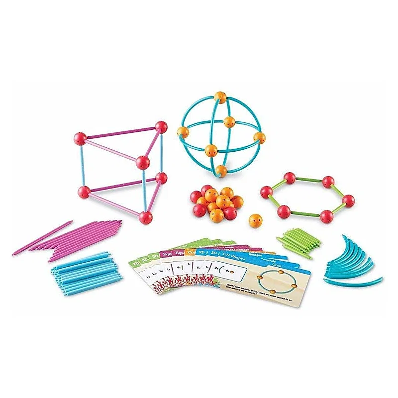 Set constructie - Forme 3D Learning Resources 10 ani [2]