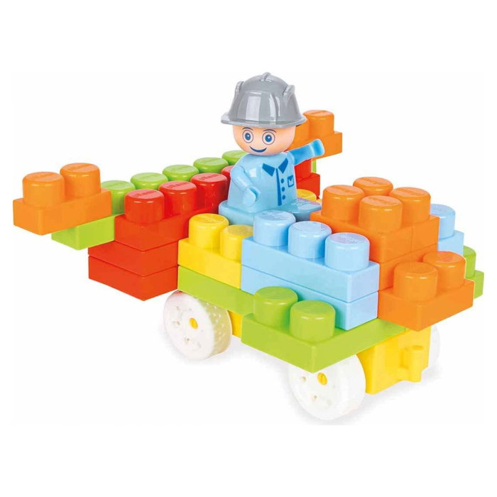 Set constructie Pilsan Master Blocks 128 piese 1 an + [3]