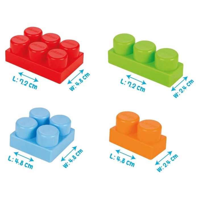 Set constructie Pilsan Master Blocks 224 piese galben 1 an [2]