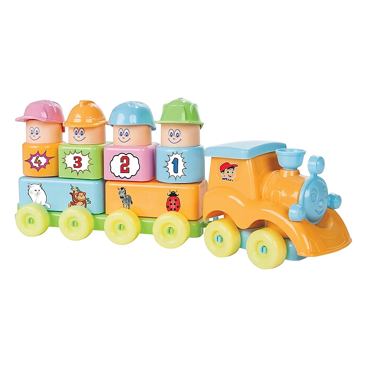 Set constructie Pilsan My First Train 33 piese 1 an + [1]