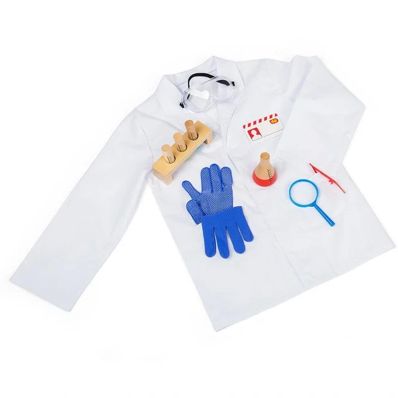 Set costum si accesorii de laborator (3 ani+) BIGJIGS Toys [1]