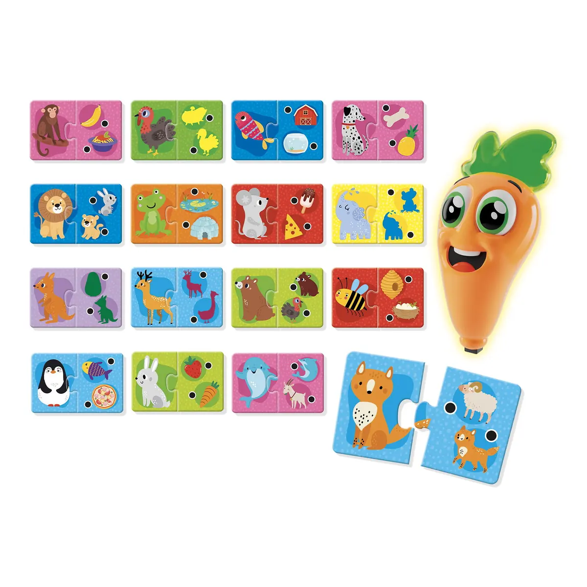 Set cu pix interactiv - Invat animalutele LISCIANI 2 ani+ [2]
