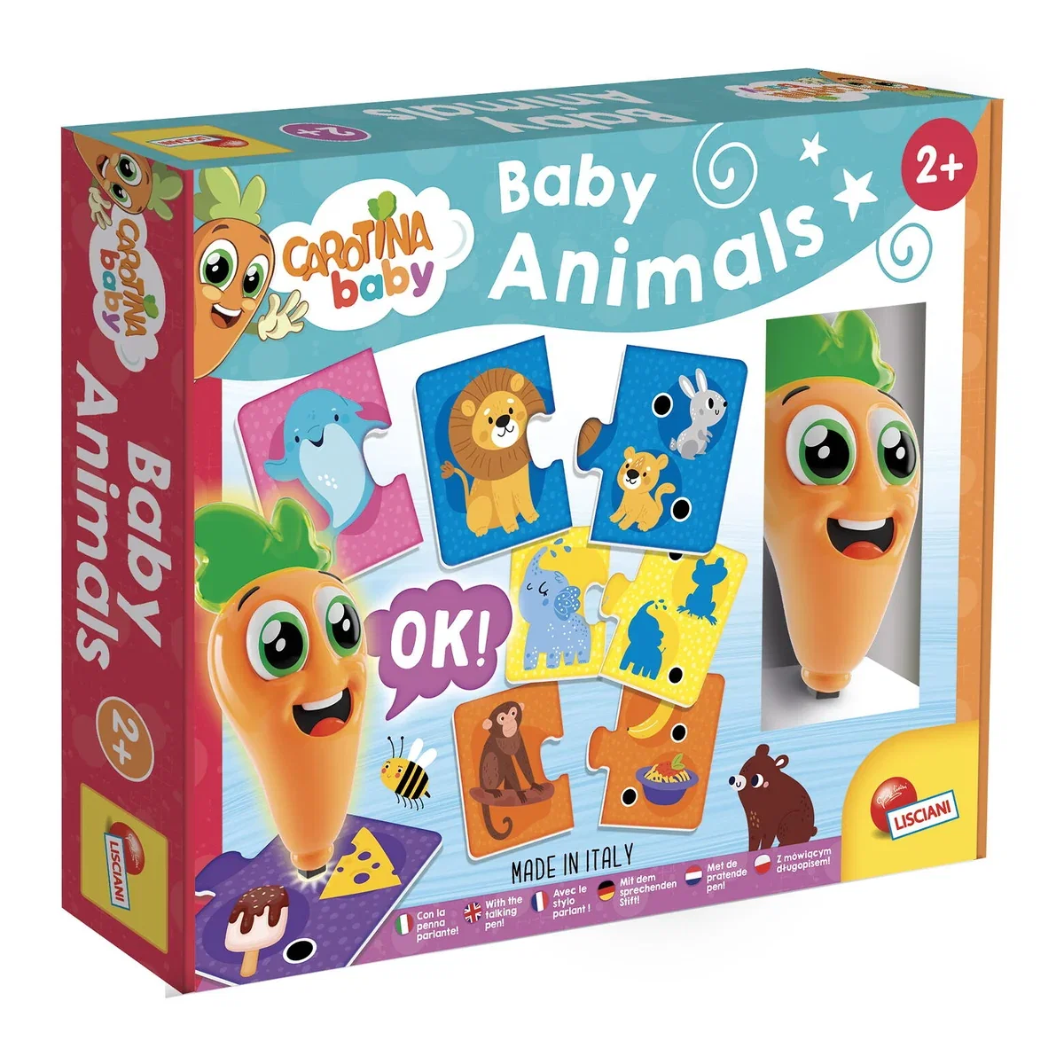 Set cu pix interactiv - Invat animalutele LISCIANI 2 ani+ [1]