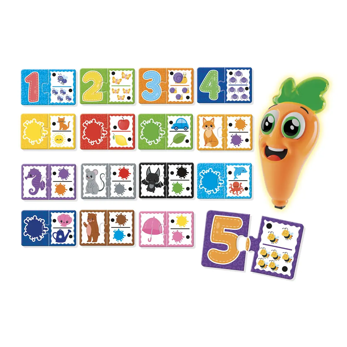 Set cu pix interactiv - Invat culorile LISCIANI 2 ani+ [2]