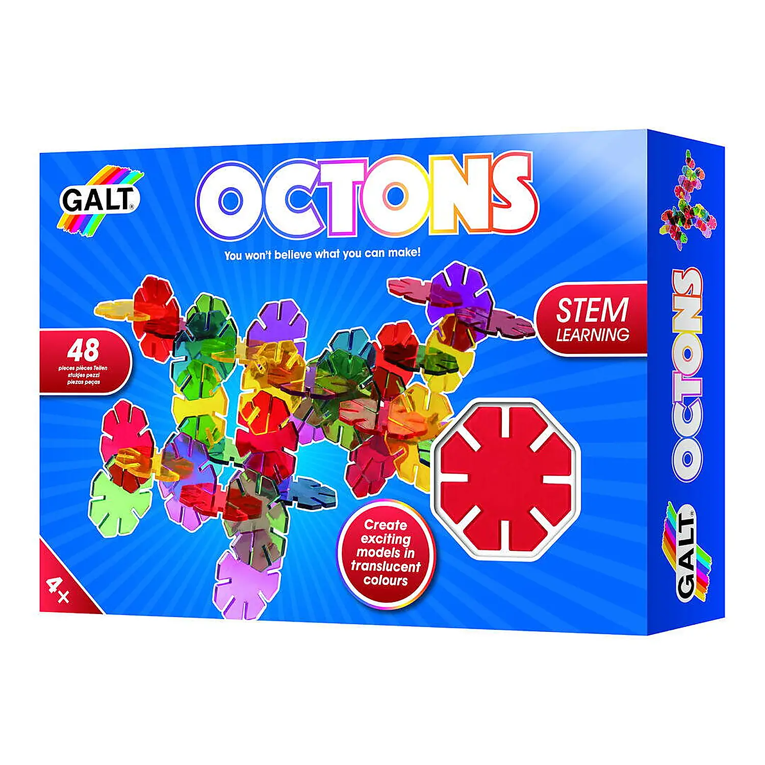 Set de construit - Octons - 48 piese Galt 99 ani [1]