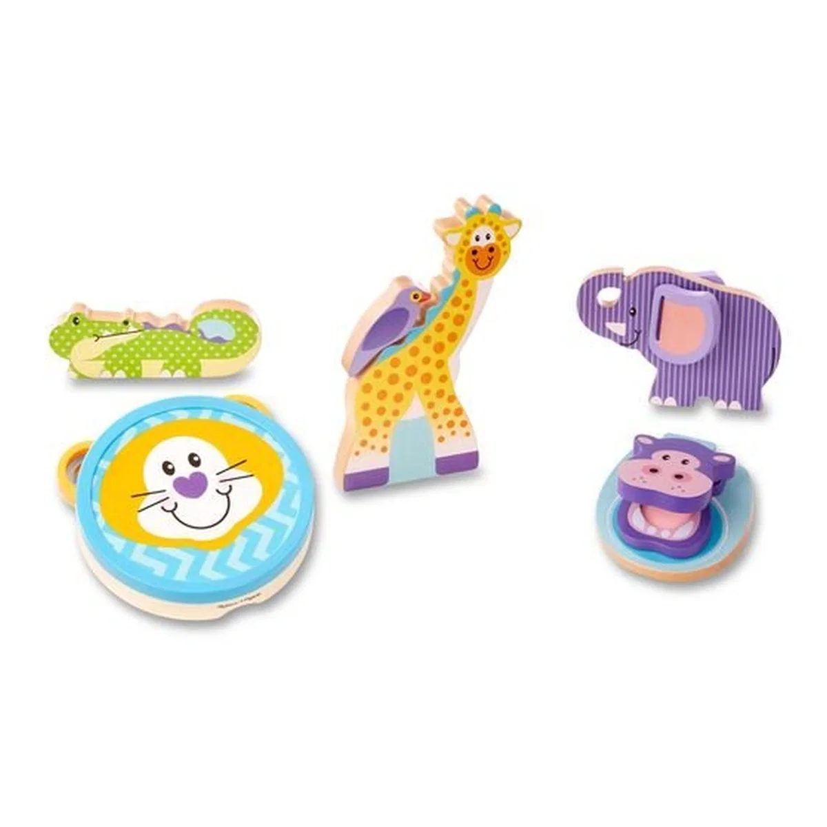 Set de instrumente muzicale Safari Melissa & Doug 1 an+ [1]