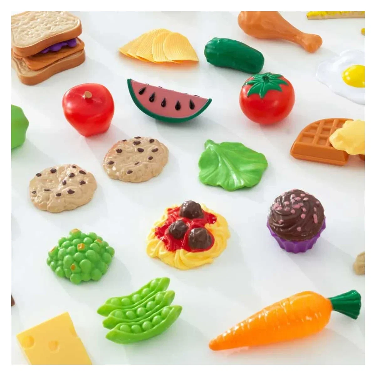 Set de joaca 65 piese Alimente Diverse KidKraft 3 ani + [5]